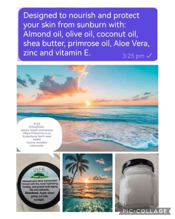 Almond and Olive Sunscreen