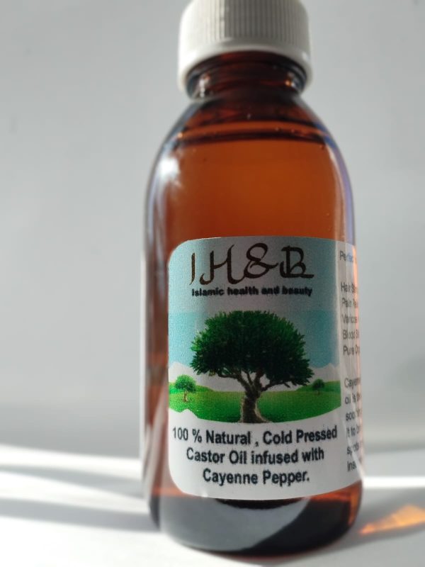 Castor Oil infused with Cayenne Pepper
